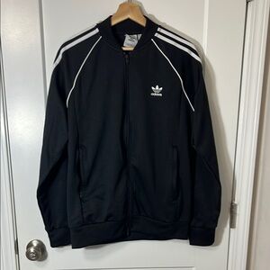 Adidas Black Track Jacket